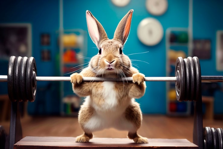 vue-rapprochee-du-lapin-train-soulever-poids_23-2151004417.jpg